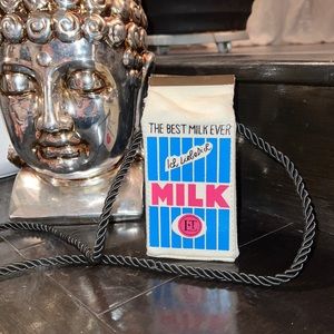 🛑SOLD🛑 Milk carton purse